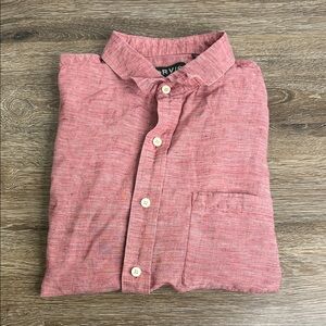 Orvis Men’s Short Sleeve Linen Button-Down Shirt – XL